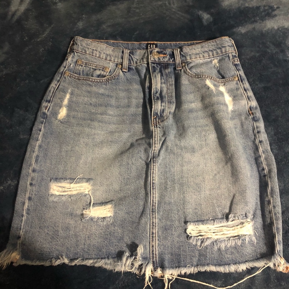 Denim skirt